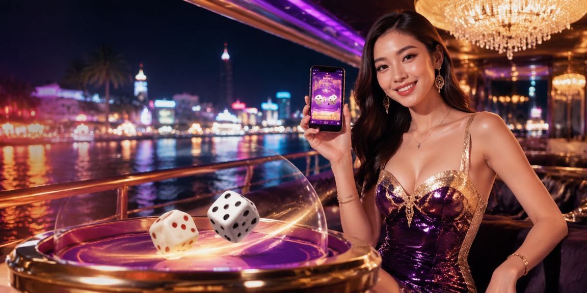 Người dùng tại Nha Trang chơi Tài Xỉu trực tuyến tại chợ đêm qua điện thoại di động
