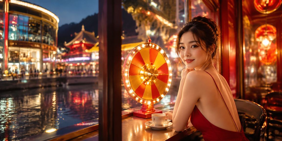 Người dùng tại Ninh Bình thư giãn với trò chơi may mắn tại quán cà phê buổi tối